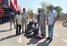 एन्टी नारकोटिक टास्क फोर्स एवं थाना सिंघोडा पुलिस की कार्यवाही अवैध रूप से कप सिरप की तस्करी करते 01 आरोपी गिरफ्तार