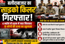 CG News: बलौदाबाजार का ‘साइको किलर’ गिरफ्तार, 4 महीने में शराब में जहर मिलाकर 8 लोगों की हत्या का खुलासा