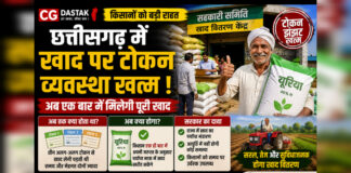 CG News: किसानों को बड़ी राहत, छत्तीसगढ़ में खाद वितरण की टोकन व्यवस्था खत्म