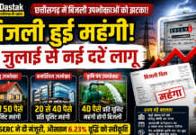 छत्तीसगढ़ में बिजली हुई महंगी, 1 जुलाई से लागू होंगी नई दरें; घरेलू और कृषि उपभोक्ताओं पर बढ़ेगा बोझ