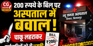 200 रुपये के बिल पर अस्पताल में बवाल, चाकू लहराकर कर्मचारियों को दी धमकी; तोड़फोड़ का मामला दर्ज