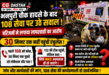 छत्तीसगढ़ में सुशासन की बात की जाती है, लेकिन कल रात भनपुरी चौक में हुए सड़क हादसे ने कई सवाल खड़े कर दिए।