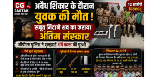 अवैध शिकार के दौरान युवक की मौत, सबूत मिटाने शव का कराया अंतिम संस्कार; 12 आरोपी गिरफ्तार
