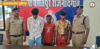पानी के छींटे डालने से मना करना पड़ा भारी: पेचकस से हमला, 3 आरोपी गिरफ्तार, एक नाबालिग अभिरक्षा में