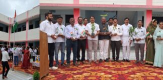 विकसित राष्ट्र के संकल्प और पर्यावरण संरक्षण के संदेश के साथ जामगांव आर महाविद्यालय में मनाया गया स्वतंत्रता दिवस