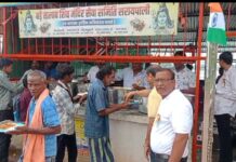 आजादी के पर्व पर सेवा की मिसाल, किराना एवं एजेंसी संघ ने किया विशाल भंडारा का आयोजन