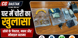 बेमेतरा पुलिस की बड़ी कार्रवाई: 13.70 लाख की चोरी का माल बरामद, 41 मामलों वाला शातिर चोर समेत 5 आरोपी गिरफ्तार
