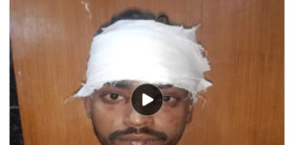 क्लिनिक के बाहर विवाद के बाद युवक पर हमला, 3 गिरफ्तार; वॉशबेसिन और लकड़ी के डंडे से की मारपीट