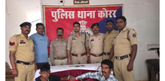 सूने मकान का ताला तोड़कर चोरी, कांकेर में दो आरोपी गिरफ्तार; सोने के गहने, मोबाइल और गैस सिलेंडर बरामद