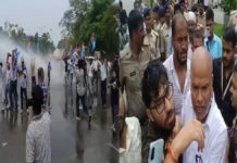 पटना में छात्रों पर वाटर कैनन, CM आवास घेराव के दौरान पुलिस ने रोका; कई छात्र डिटेन