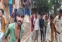 कोरबा में मोबाइल टावर की केबल काटते दो चोर रंगे हाथ पकड़े गए, लोगों ने बांधकर पीटा; वीडियो वायरल