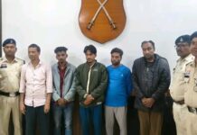 रायगढ़ में सरकारी राशन दुकानों को निशाना बनाने वाले गिरोह का पर्दाफाश, 5 आरोपी गिरफ्तार