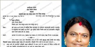 विधायक चातुरी नंद के प्रयासों से राजाडीह–भालूकोना सड़क निर्माण का रास्ता साफ,* *लगभग 5 करोड़ रुपये की मिली प्रशासकीय स्वीकृति