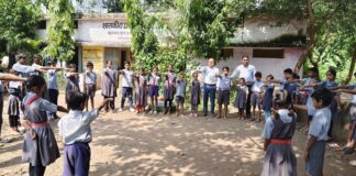 लालपुर स्कूल में मनाया गया राष्ट्रीय एकता दिवस, विद्यार्थियों ने ली एकता की शपथ