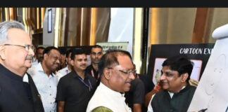रायपुर में 13 अक्टूबर को कार्टून फेस्टिवल, मुख्यमंत्री विष्णु देव साय करेंगे उद्घाटन