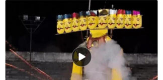 दुर्ग में 62 साल पुरानी परंपरा के साथ जला रावण, साइबर रावण दहन से दिया ऑनलाइन ठगी से बचने का संदेश